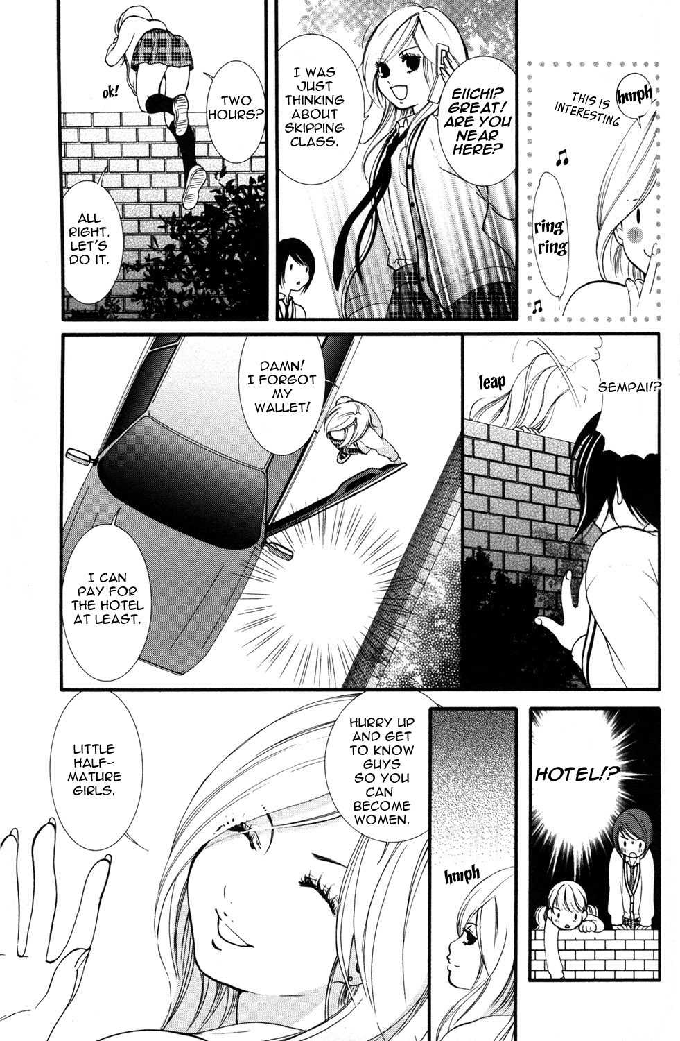 Hanjuku-Joshi Chapter 3 page 3 - 