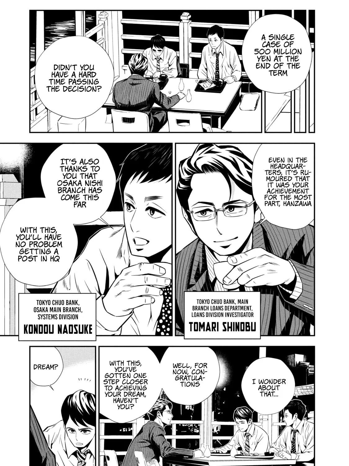 Hanzawa Naoki Chapter 1 page 61 - 