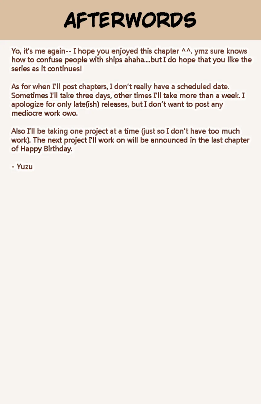 Happy Birthday Chapter 2 page 22 - 