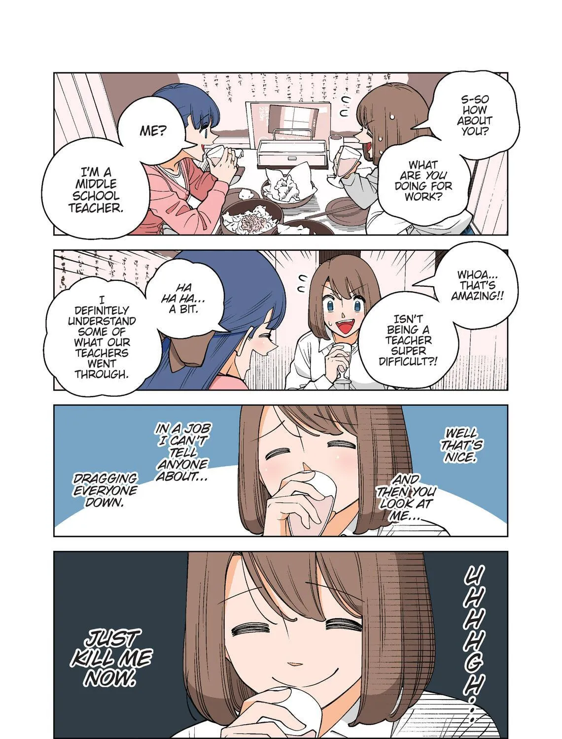 Happy Kanako's Killer Life (Colored) Chapter 12.5 page 9 - 