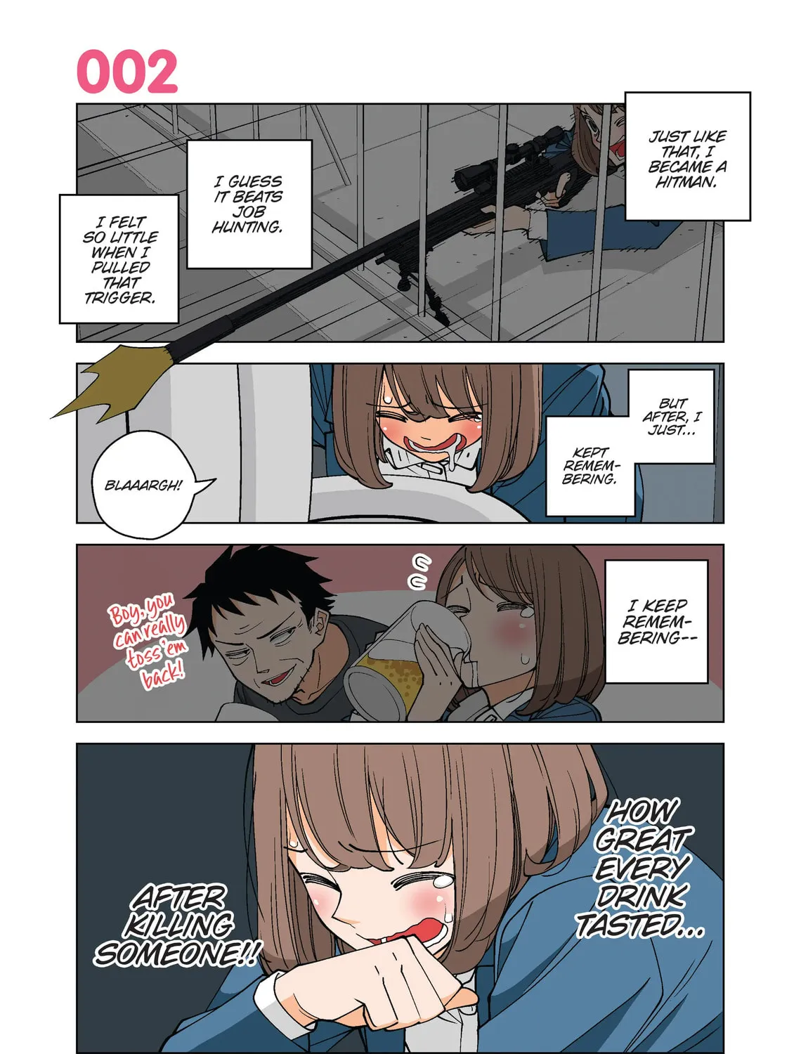Happy Kanako's Killer Life (Colored) Chapter 2 page 1 - 