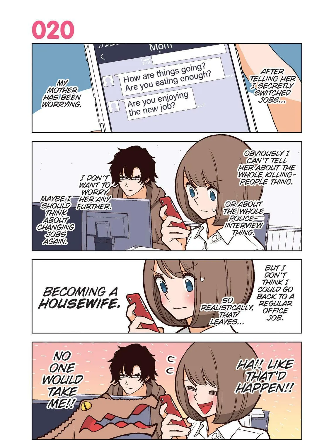 Happy Kanako's Killer Life (Colored) Chapter 20 page 1 - 