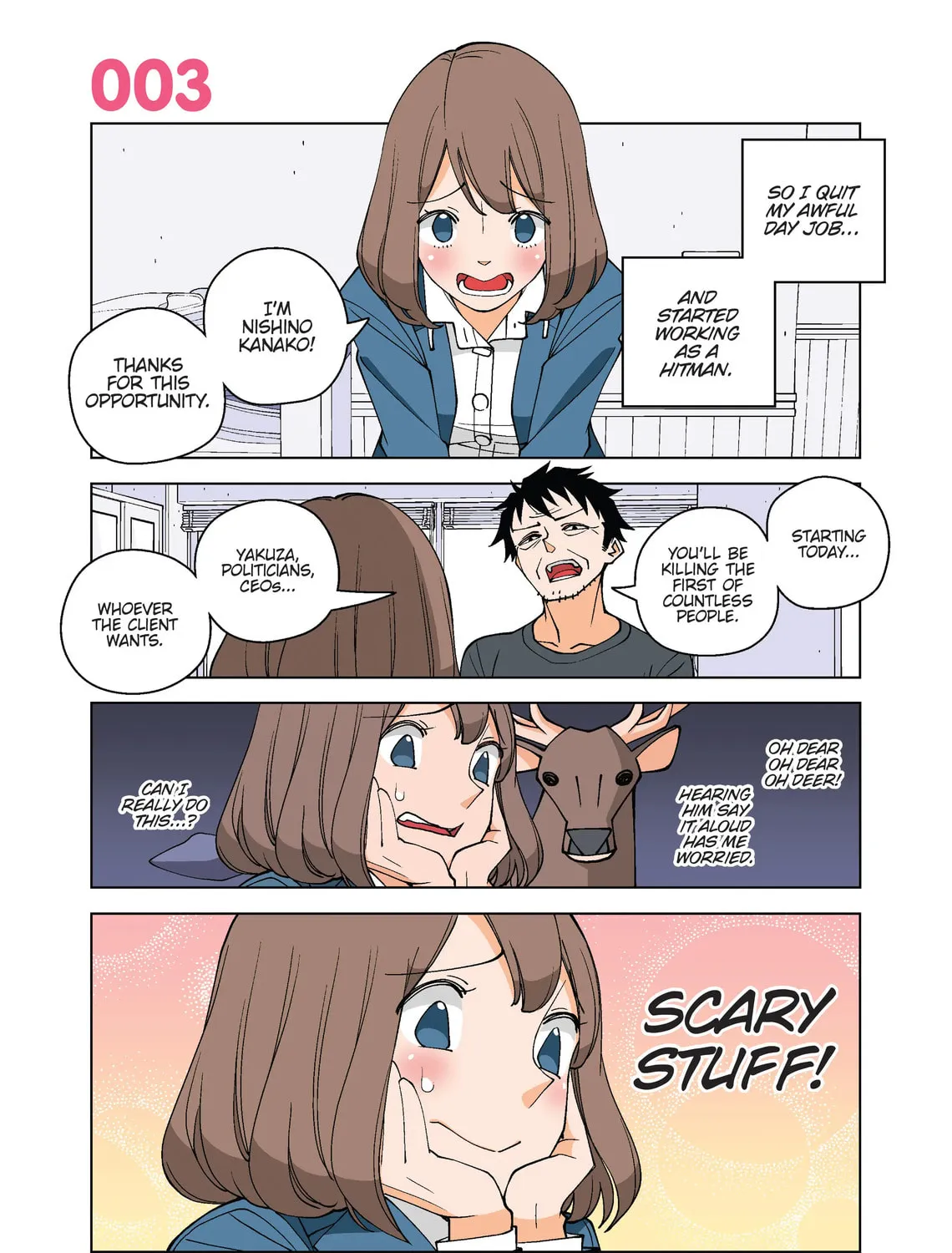 Happy Kanako's Killer Life (Colored) Chapter 3 page 1 - 