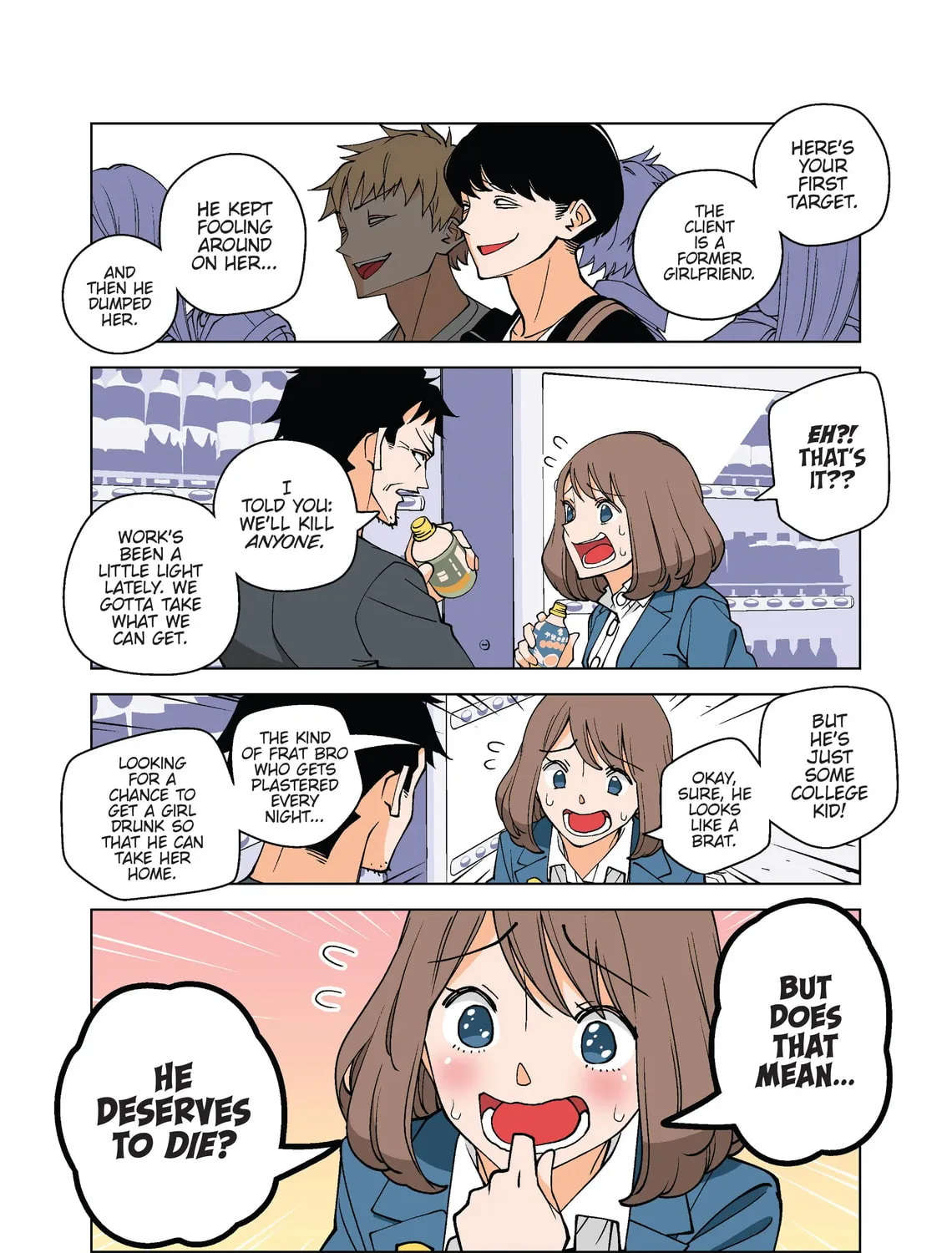 Happy Kanako's Killer Life (Colored) Chapter 3 page 3 - 