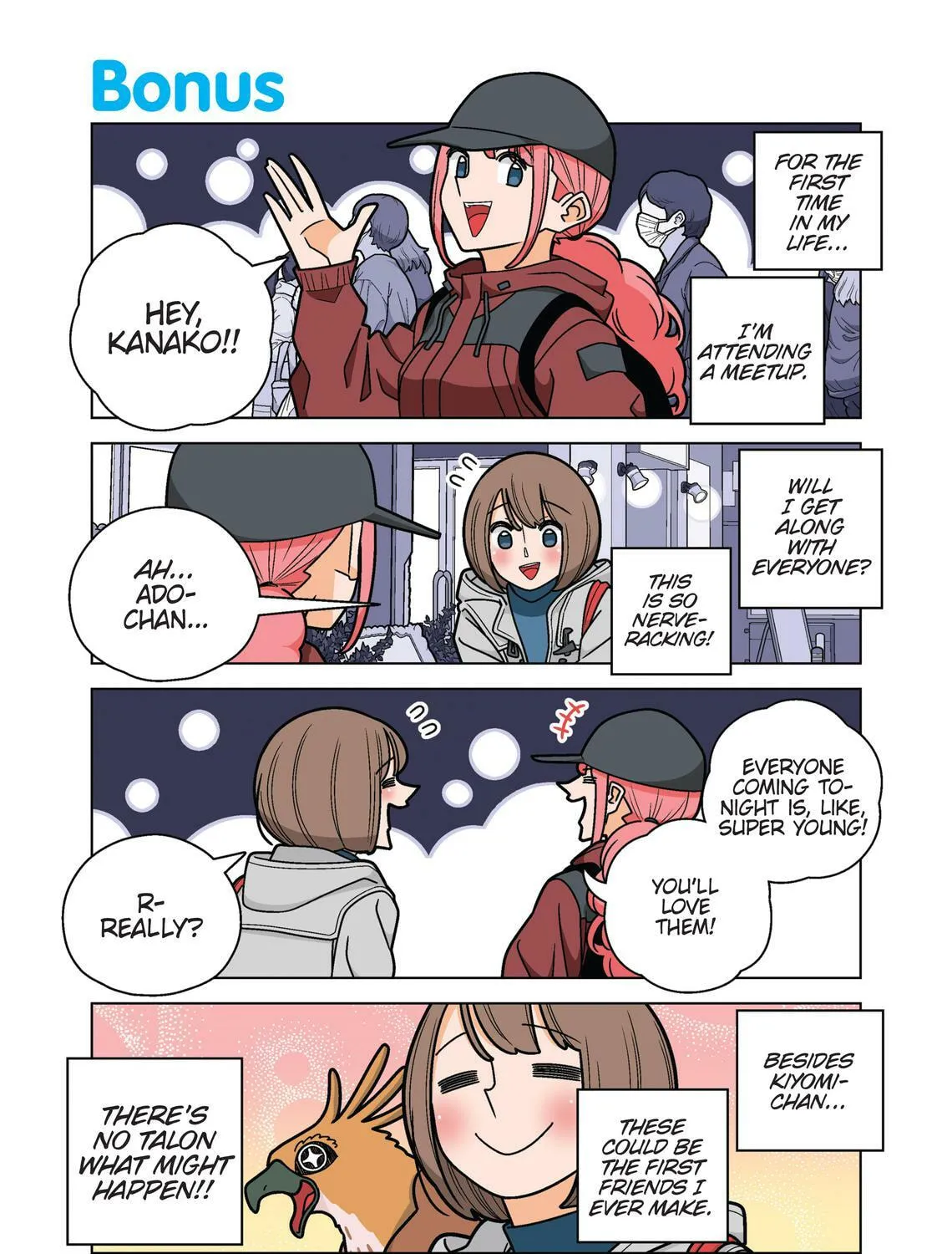 Happy Kanako's Killer Life (Colored) Chapter 68.5 page 1 - 