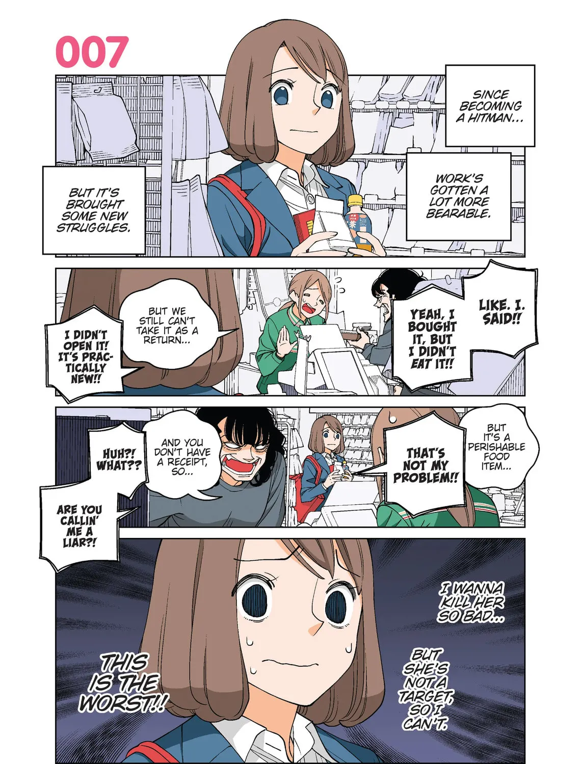 Happy Kanako's Killer Life (Colored) Chapter 7 page 1 - 