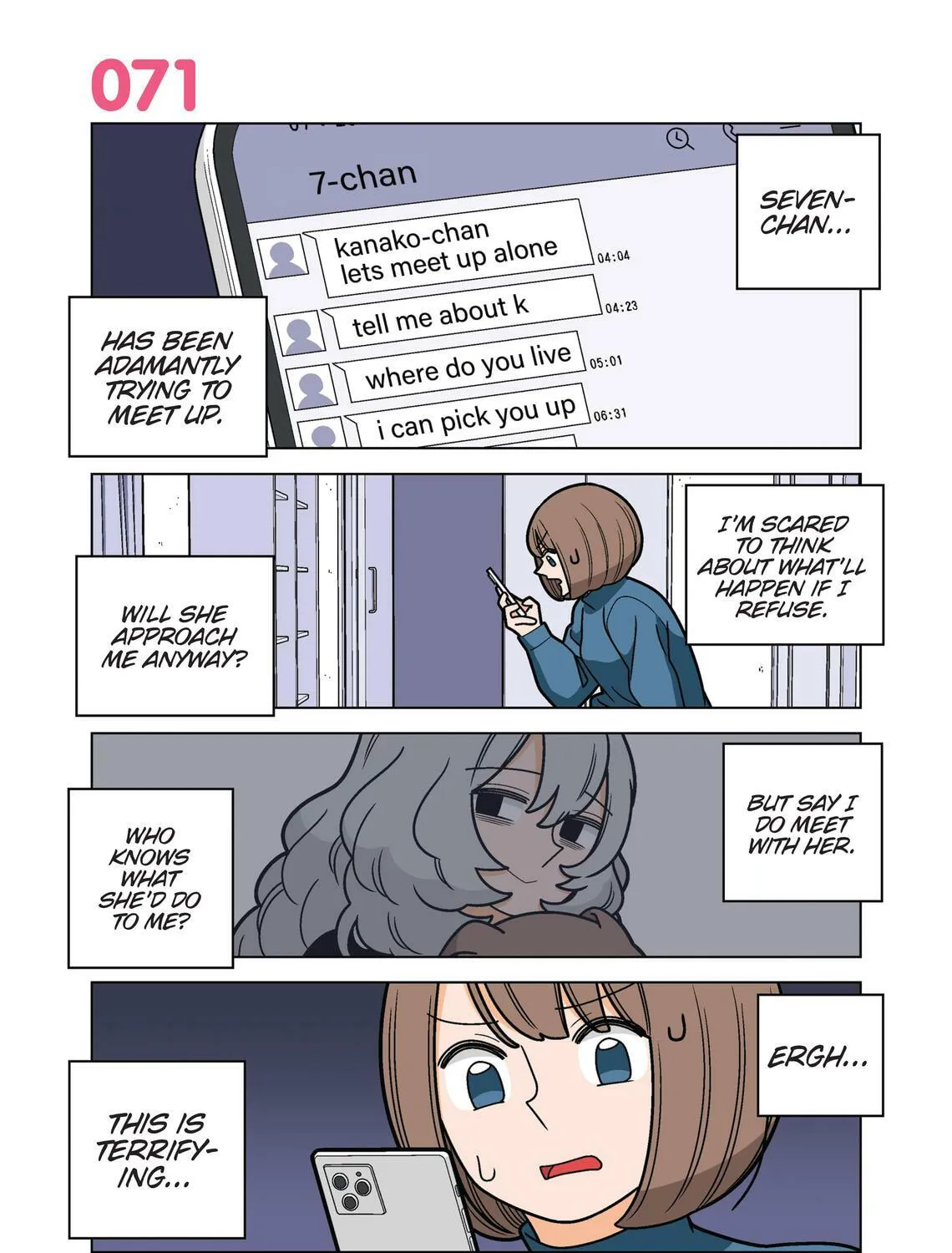 Happy Kanako's Killer Life (Colored) Chapter 71 page 1 - 