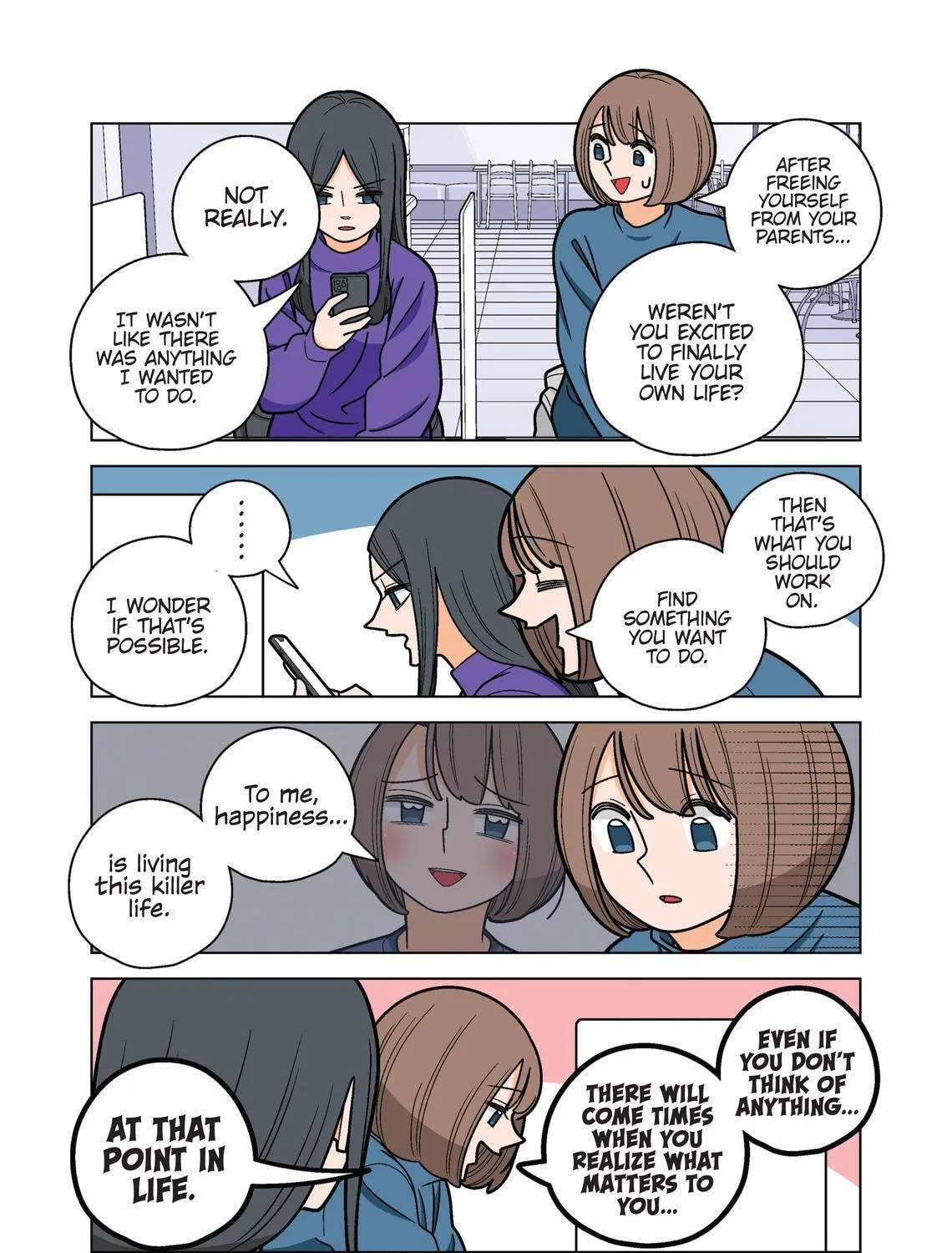 Happy Kanako's Killer Life (Colored) Chapter 76.5 page 7 - 