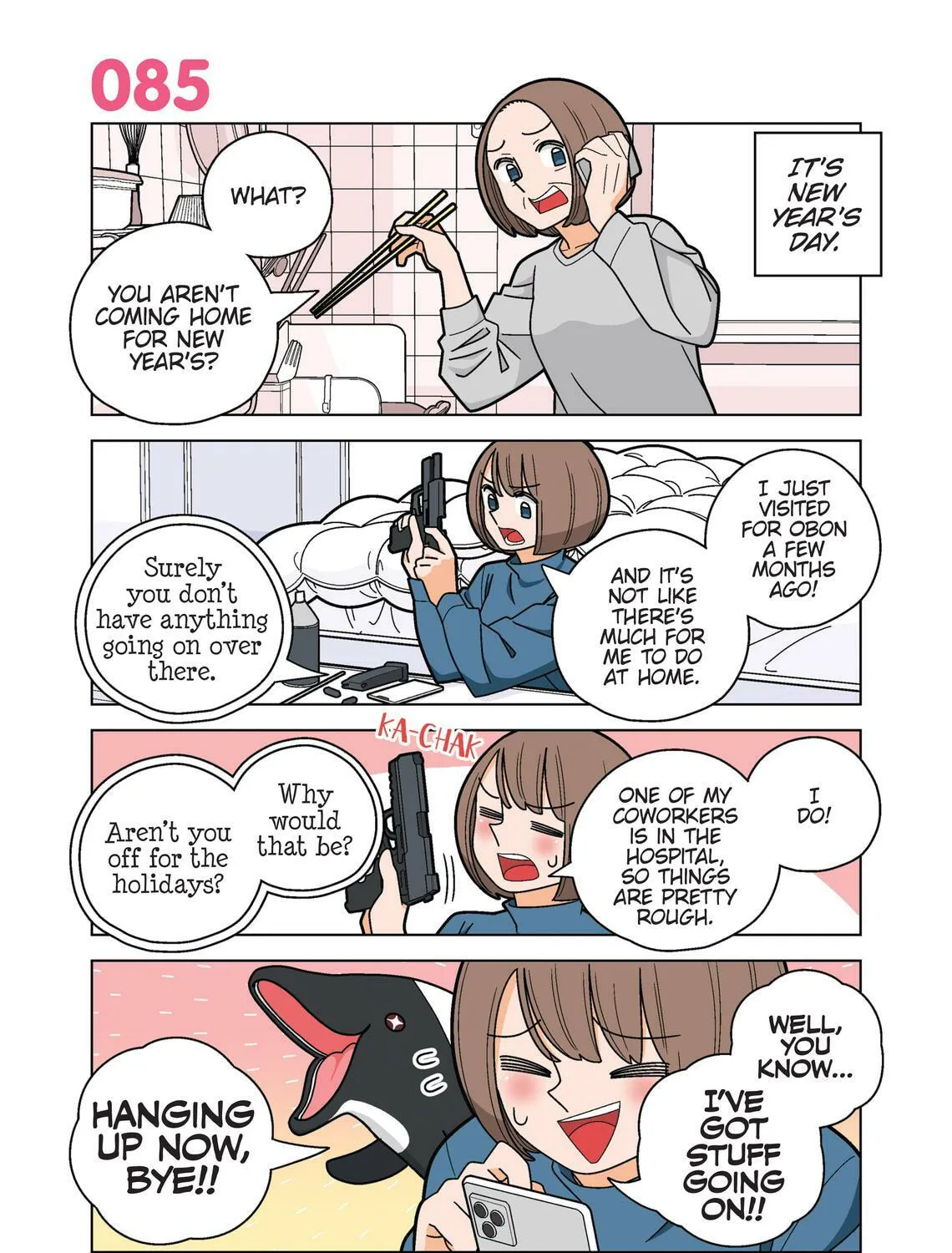 Happy Kanako's Killer Life (Colored) Chapter 85 page 1 - 