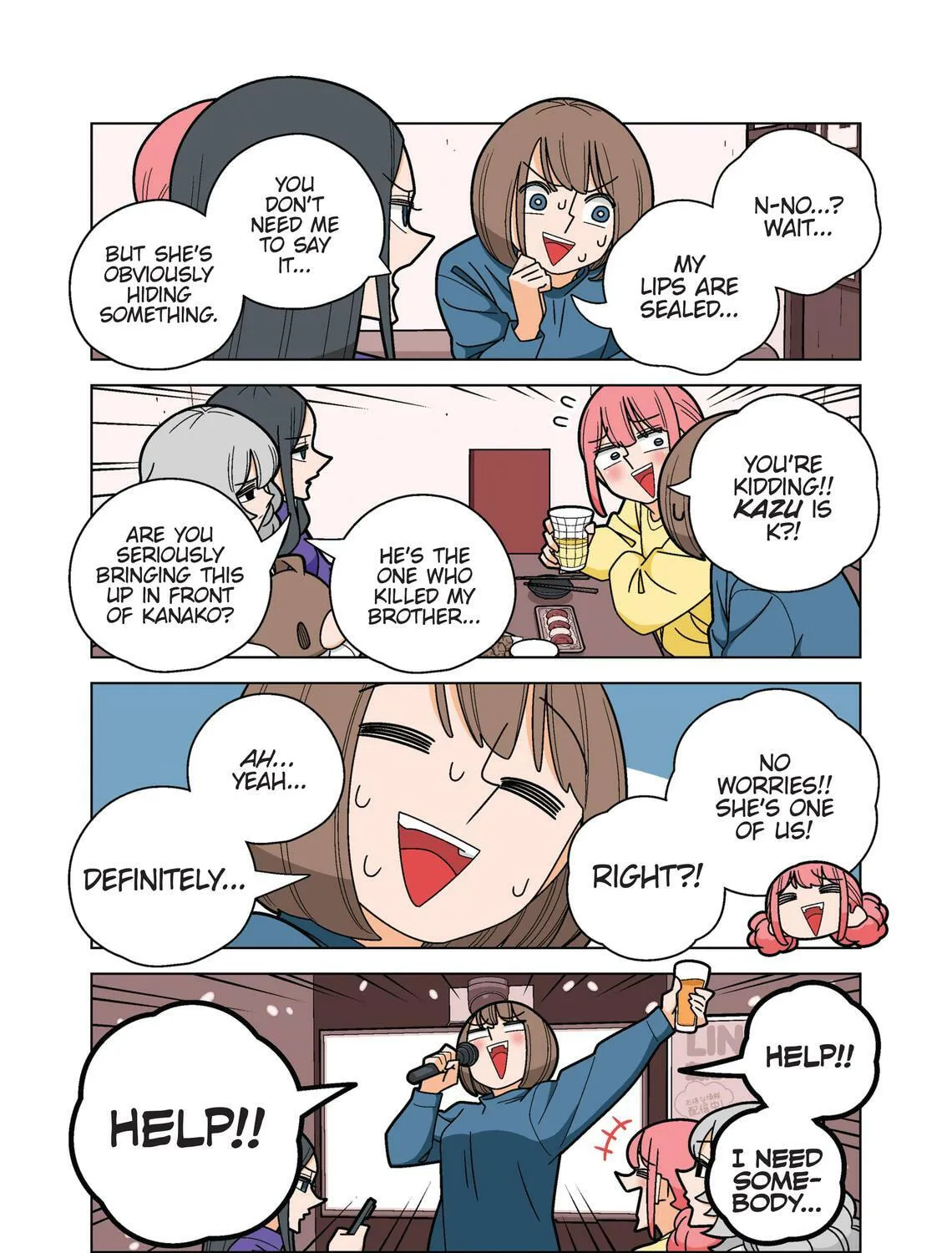 Happy Kanako's Killer Life (Colored) Chapter 90 page 7 - 