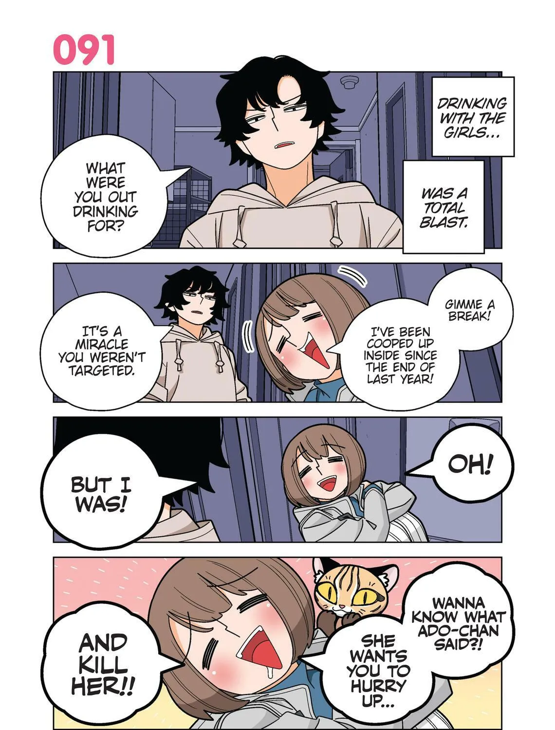 Happy Kanako's Killer Life (Colored) Chapter 91 page 1 - 