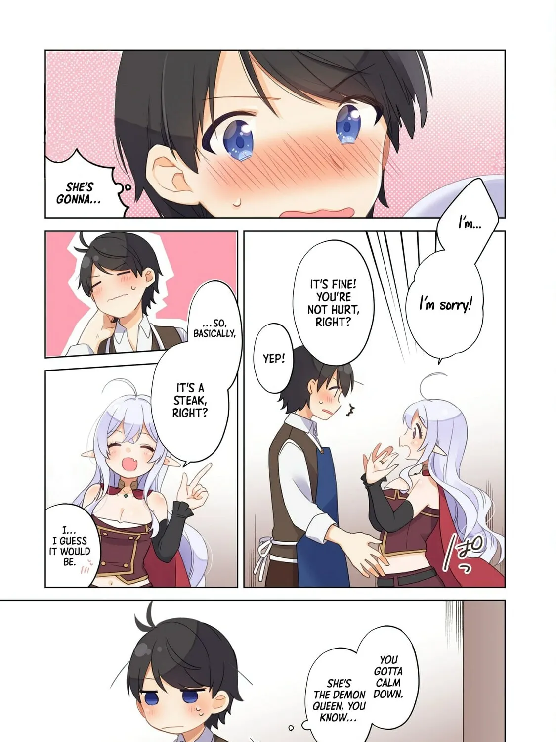 Hara Peko Mao to Horyo Yusha! Mao ga Ore no Heya ni Meshi wo Gui ni Kuru Ndaga Chapter 1 page 14 - 