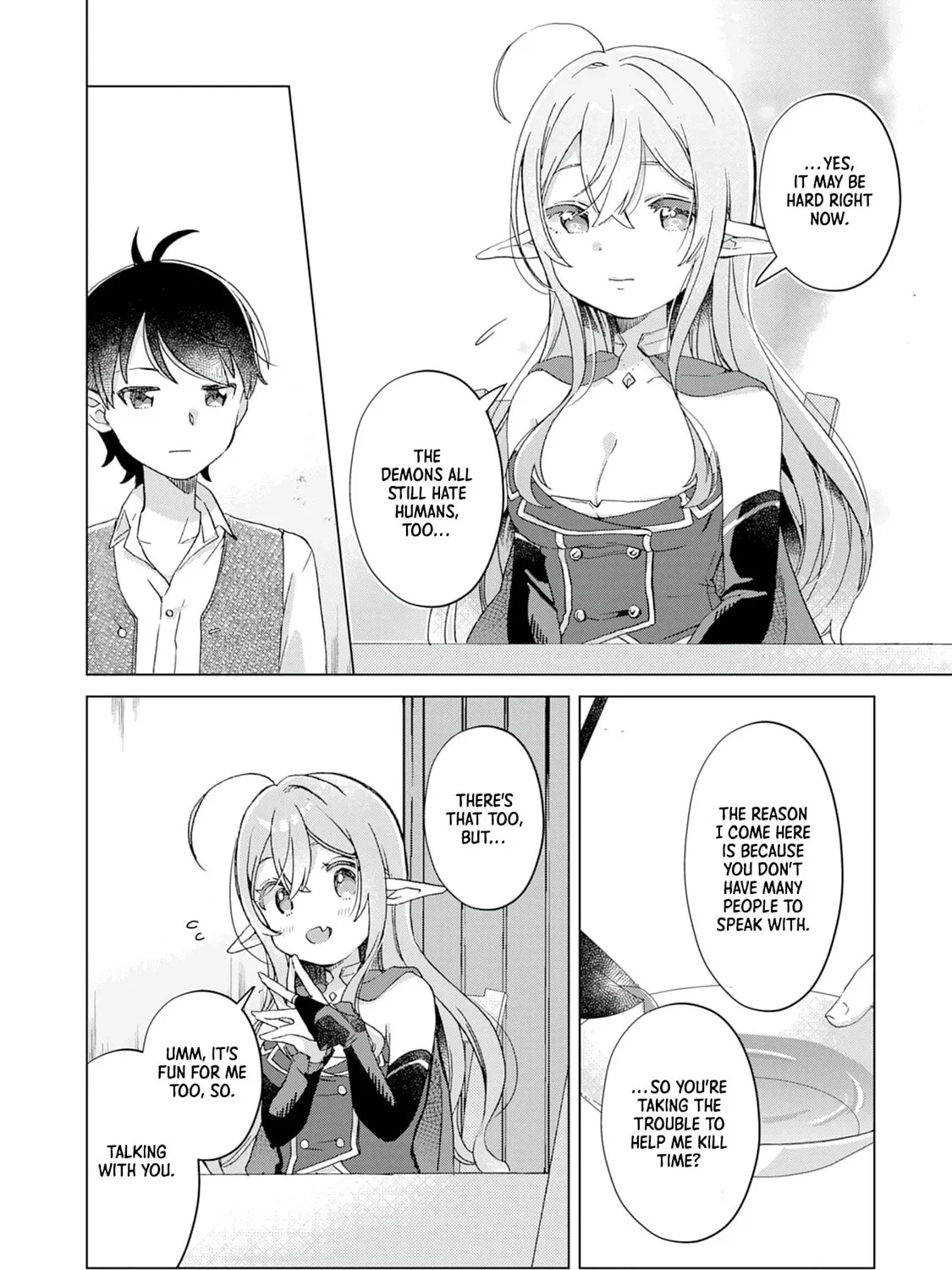 Hara Peko Mao to Horyo Yusha! Mao ga Ore no Heya ni Meshi wo Gui ni Kuru Ndaga Chapter 1 page 44 - 