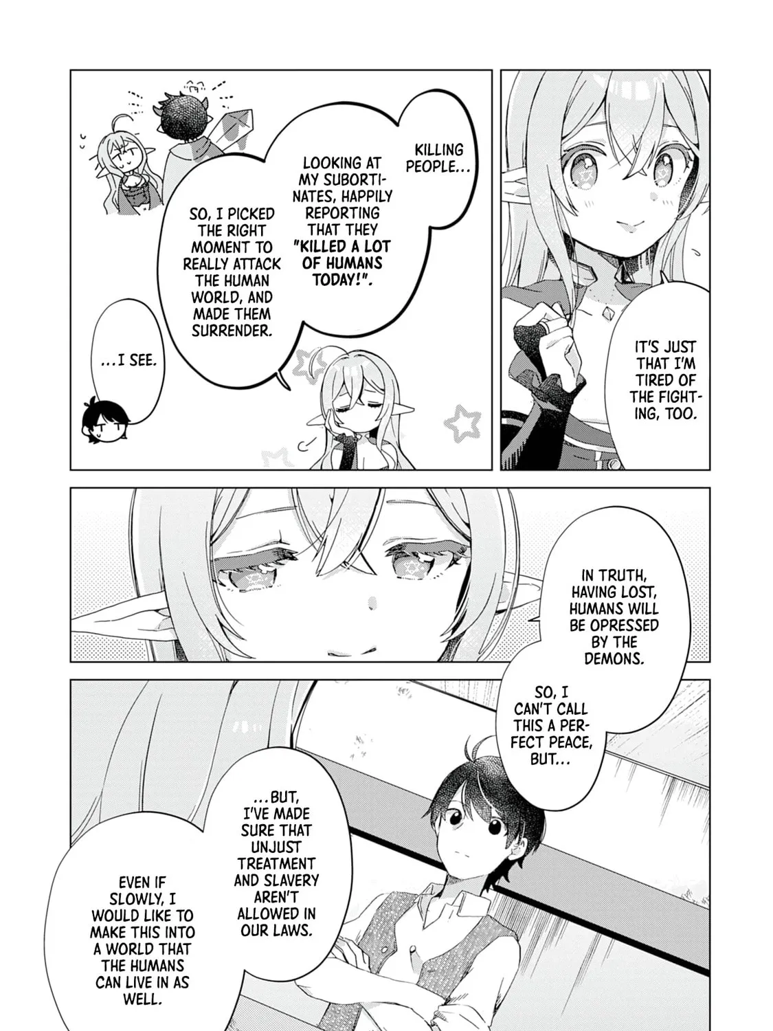 Hara Peko Mao to Horyo Yusha! Mao ga Ore no Heya ni Meshi wo Gui ni Kuru Ndaga Chapter 1 page 56 - 