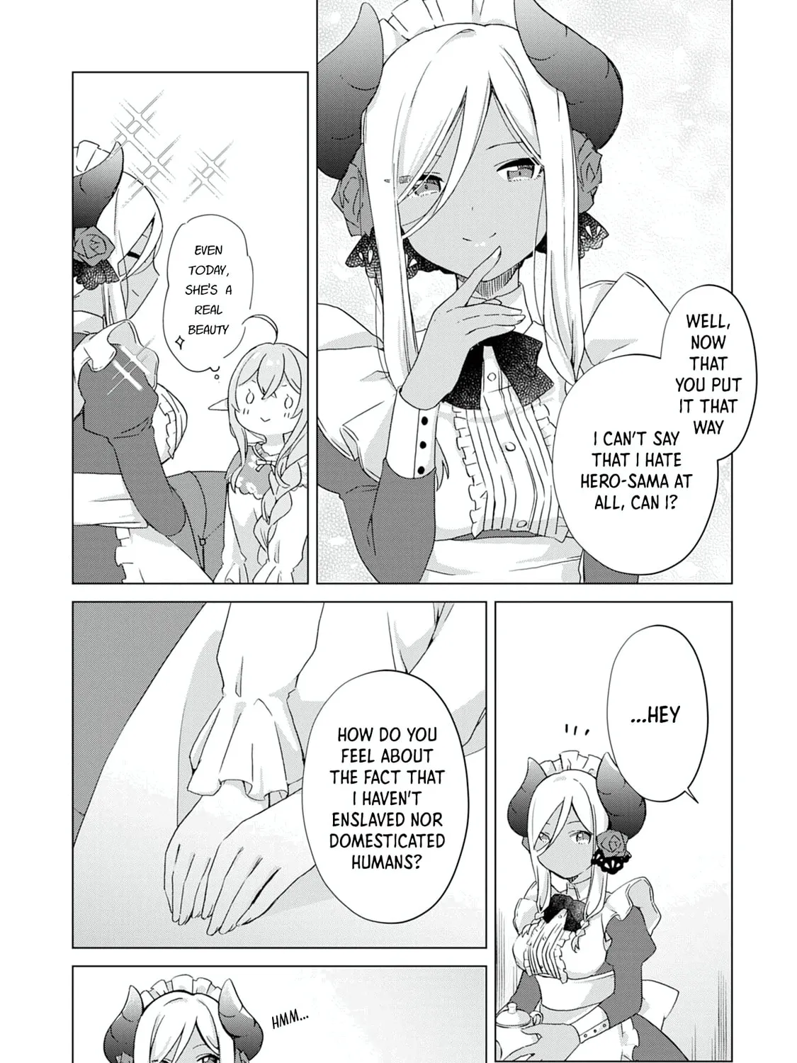 Hara Peko Mao to Horyo Yusha! Mao ga Ore no Heya ni Meshi wo Gui ni Kuru Ndaga Chapter 3 page 12 - 