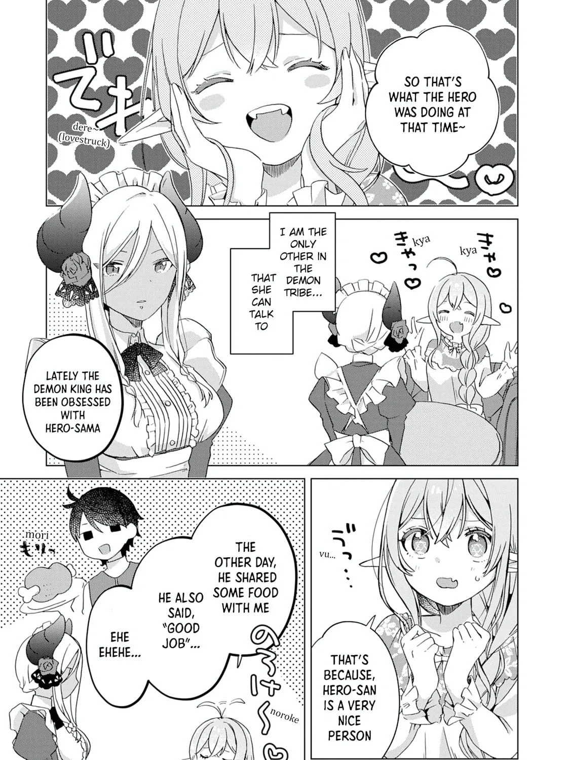 Hara Peko Mao to Horyo Yusha! Mao ga Ore no Heya ni Meshi wo Gui ni Kuru Ndaga Chapter 3 page 6 - 