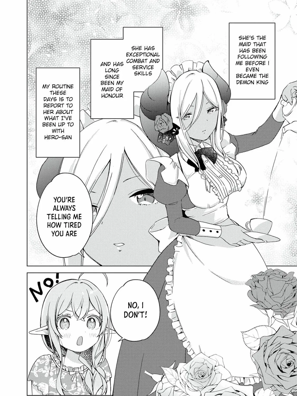 Hara Peko Mao to Horyo Yusha! Mao ga Ore no Heya ni Meshi wo Gui ni Kuru Ndaga Chapter 3 page 8 - 
