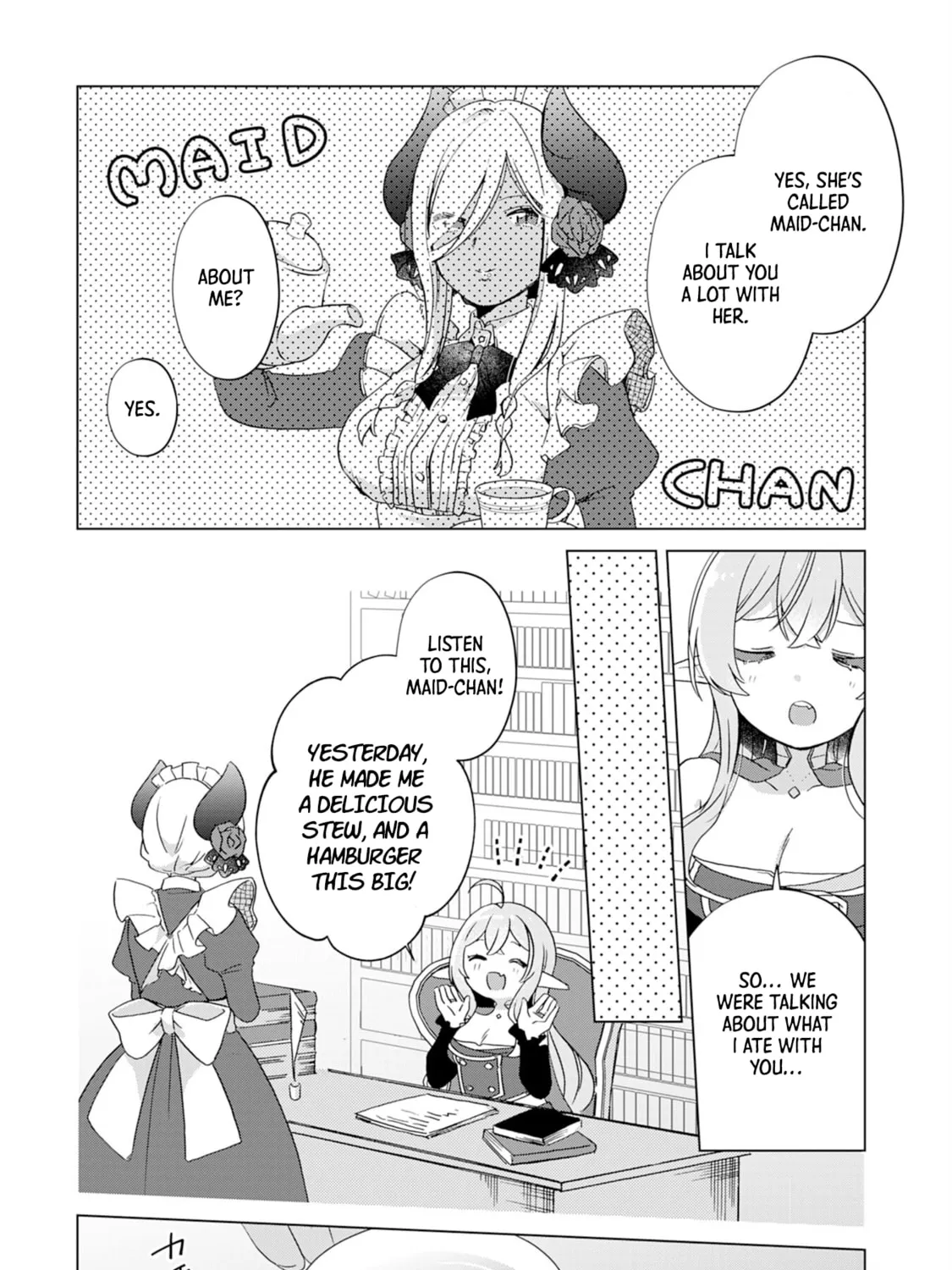 Hara Peko Mao to Horyo Yusha! Mao ga Ore no Heya ni Meshi wo Gui ni Kuru Ndaga Chapter 5 page 14 - 