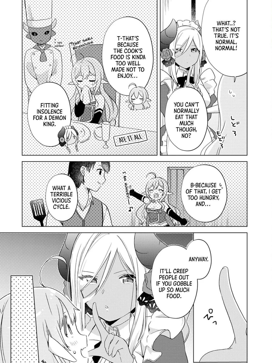 Hara Peko Mao to Horyo Yusha! Mao ga Ore no Heya ni Meshi wo Gui ni Kuru Ndaga Chapter 5 page 18 - 