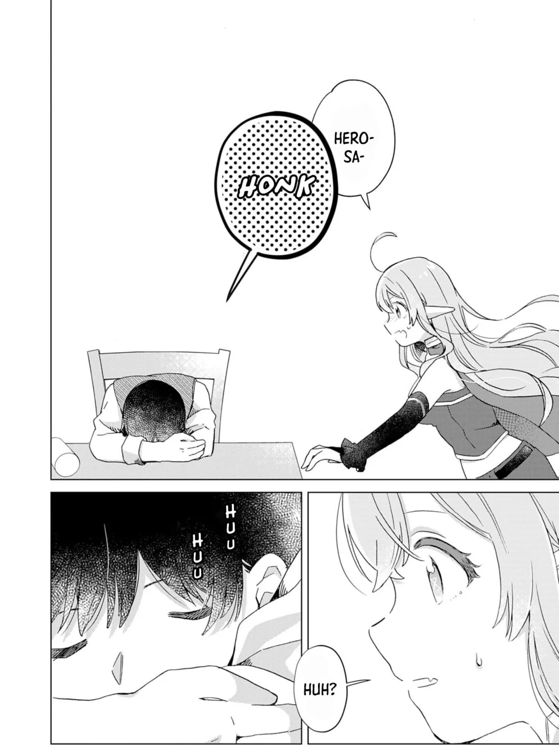 Hara Peko Mao to Horyo Yusha! Mao ga Ore no Heya ni Meshi wo Gui ni Kuru Ndaga Chapter 6 page 12 - 