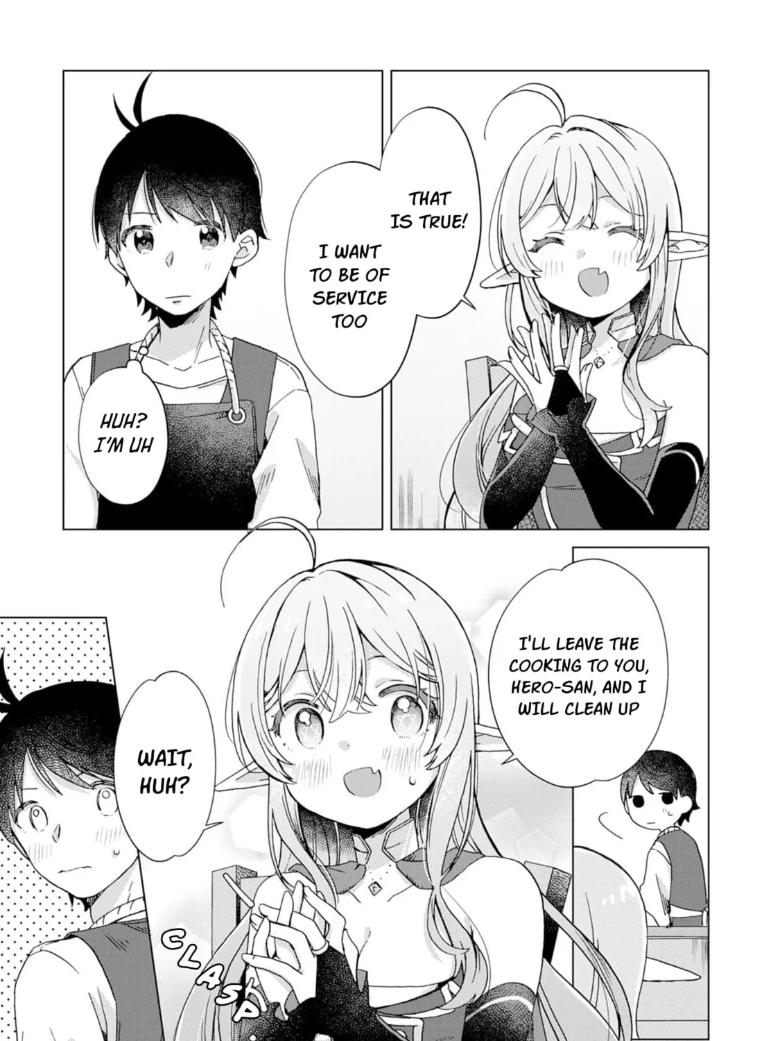 Hara Peko Mao to Horyo Yusha! Mao ga Ore no Heya ni Meshi wo Gui ni Kuru Ndaga Chapter 6 page 54 - 