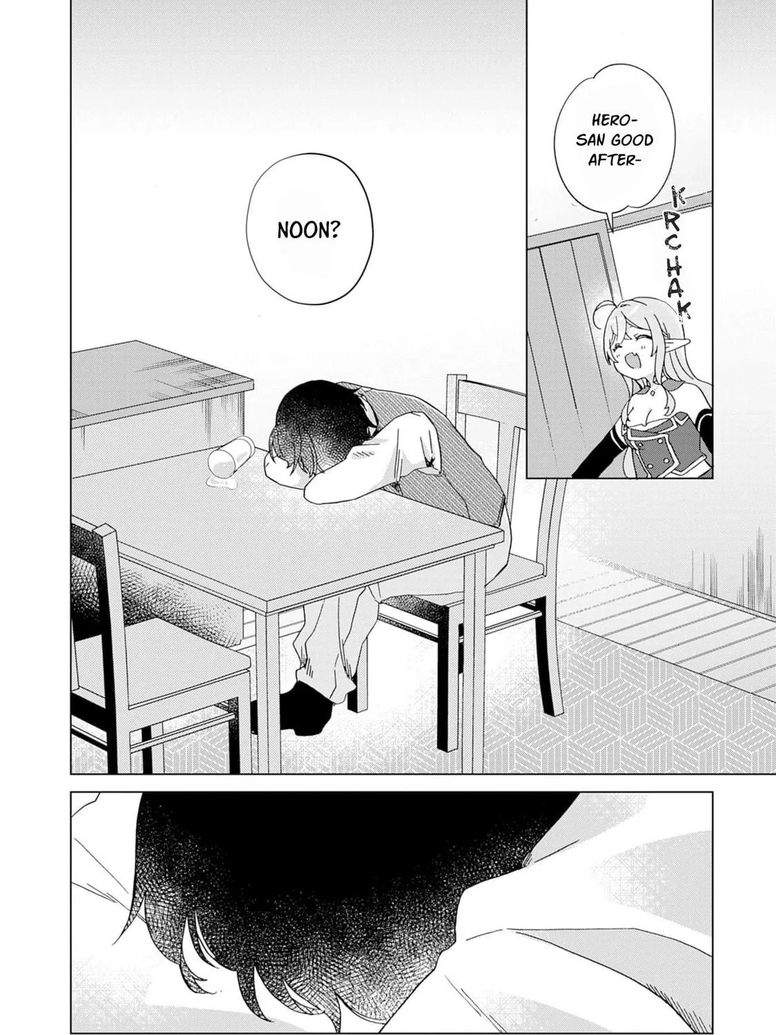 Hara Peko Mao to Horyo Yusha! Mao ga Ore no Heya ni Meshi wo Gui ni Kuru Ndaga Chapter 6 page 8 - 