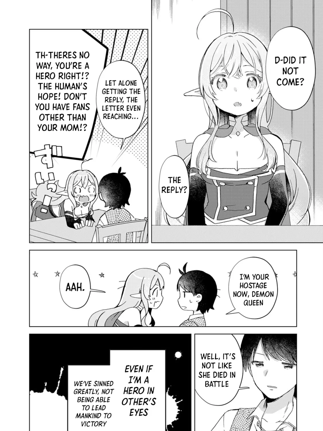 Hara Peko Mao to Horyo Yusha! Mao ga Ore no Heya ni Meshi wo Gui ni Kuru Ndaga Chapter 7 page 12 - 