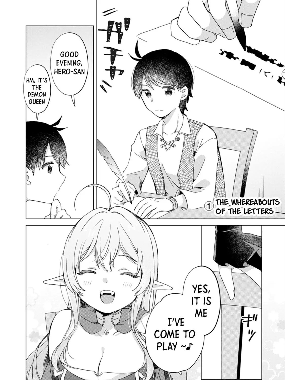 Hara Peko Mao to Horyo Yusha! Mao ga Ore no Heya ni Meshi wo Gui ni Kuru Ndaga Chapter 7 page 4 - 