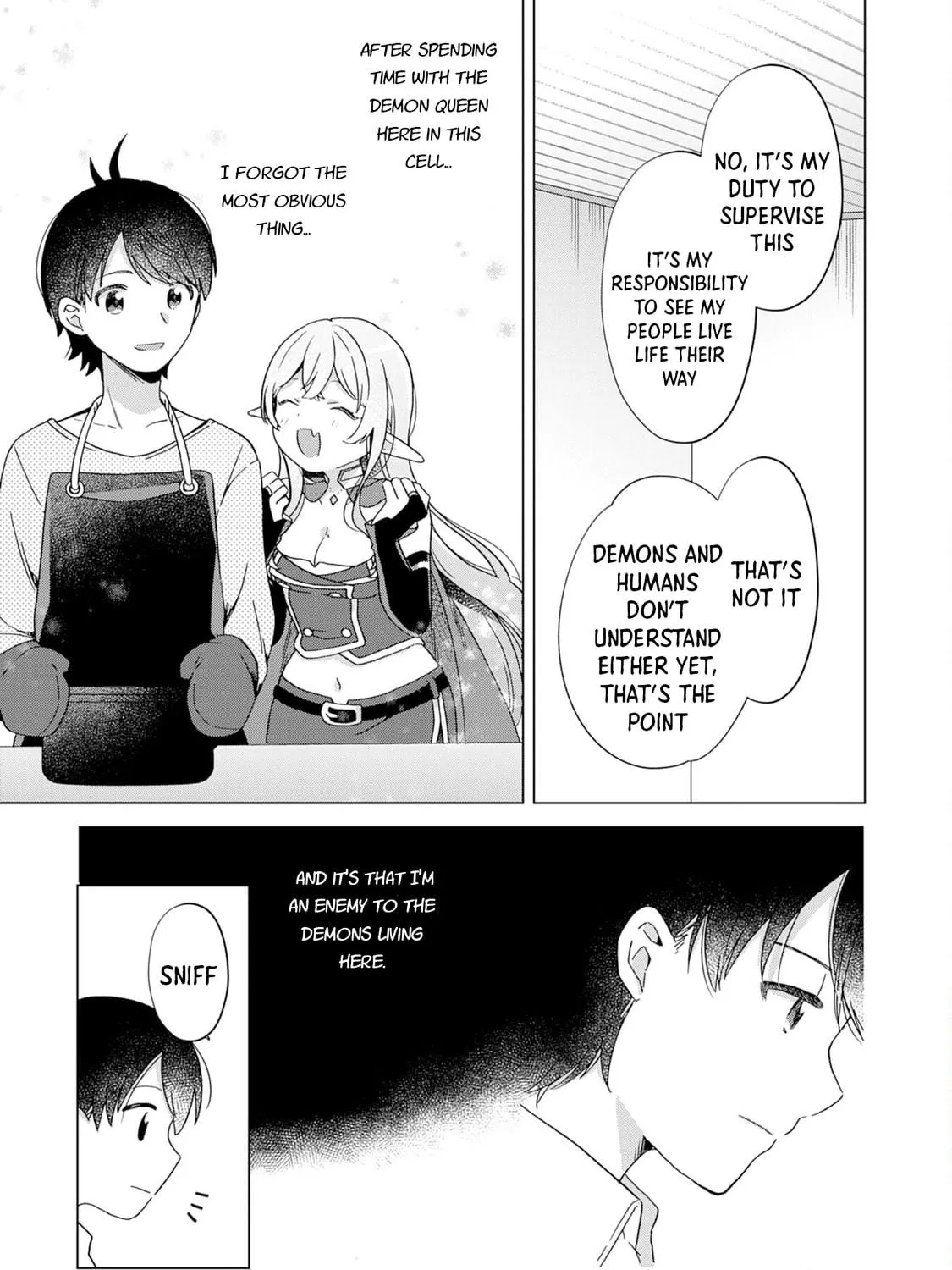 Hara Peko Mao to Horyo Yusha! Mao ga Ore no Heya ni Meshi wo Gui ni Kuru Ndaga Chapter 7 page 38 - 