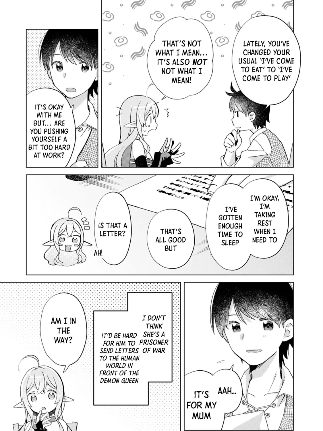 Hara Peko Mao to Horyo Yusha! Mao ga Ore no Heya ni Meshi wo Gui ni Kuru Ndaga Chapter 7 page 6 - 