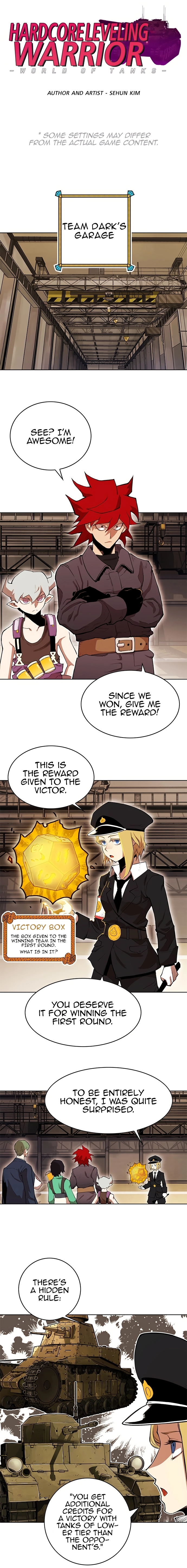 Hardcore Leveling Warrior: World of Tanks Chapter 5 page 2 - 
