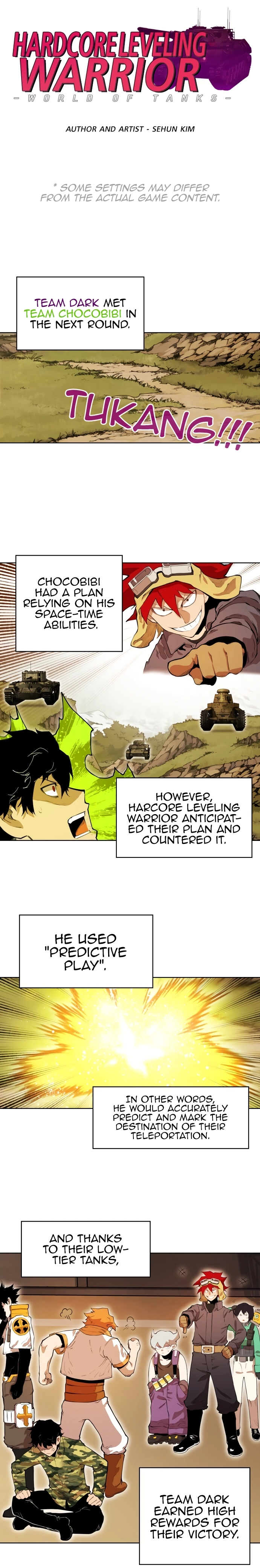 Hardcore Leveling Warrior: World of Tanks Chapter 6 page 2 - 
