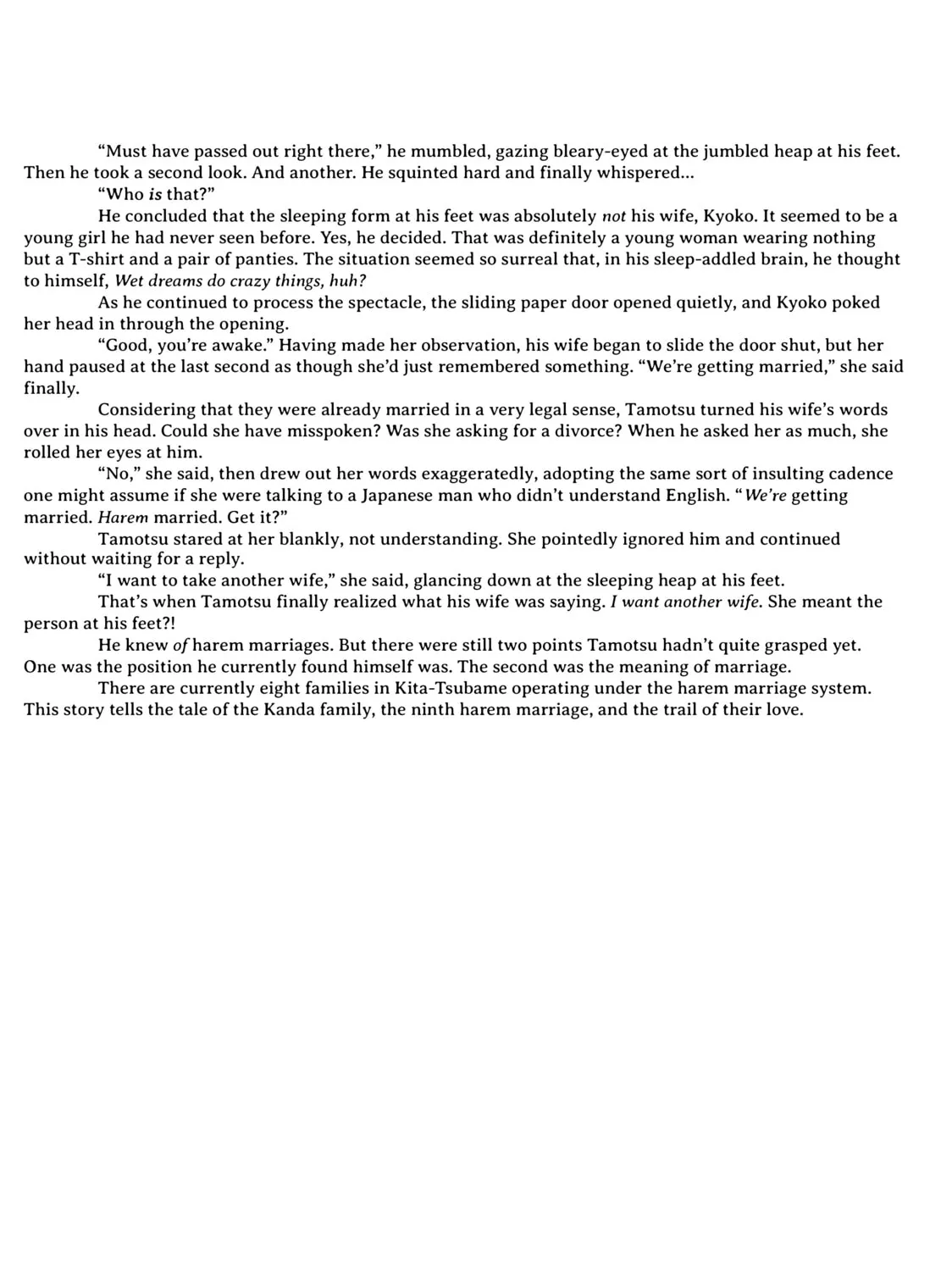 Harem Marriage Chapter 37 page 1 - 