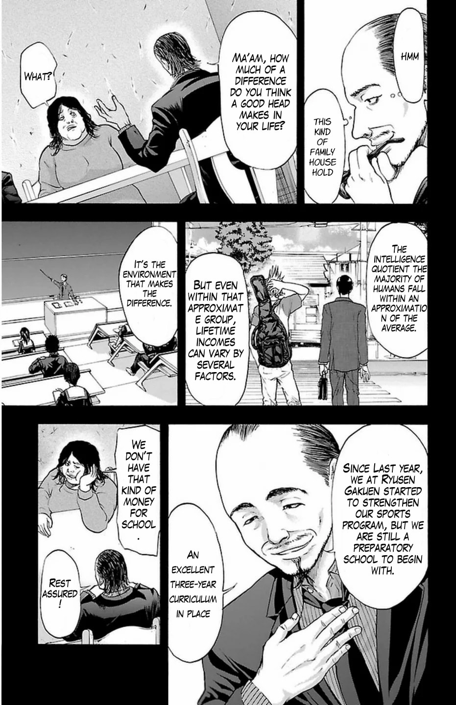 Harigane Service Chapter 65 page 15 - 