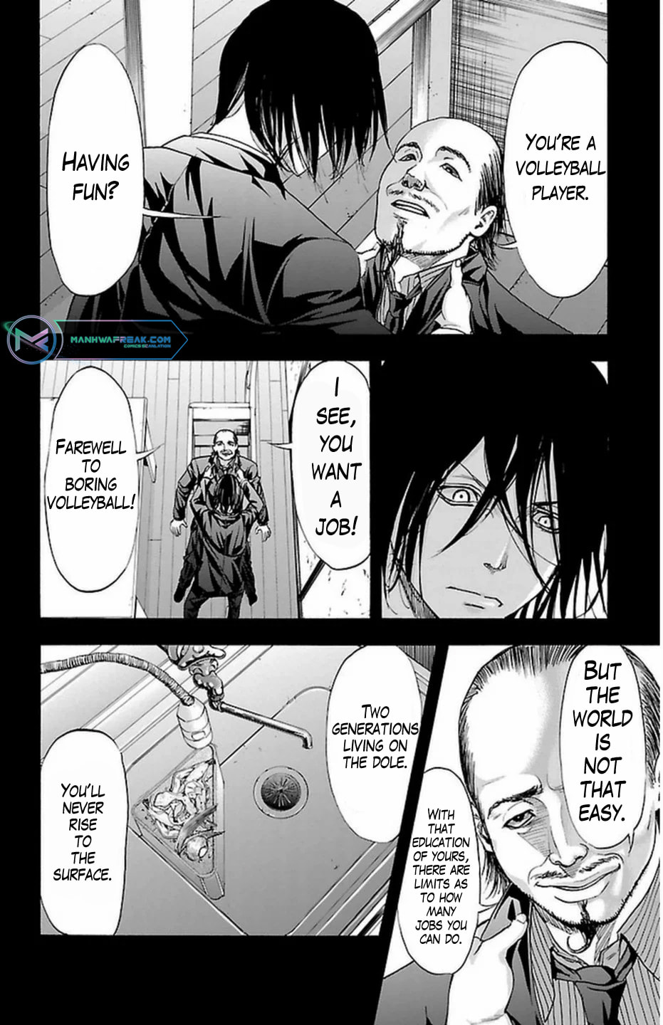 Harigane Service Chapter 65 page 18 - 