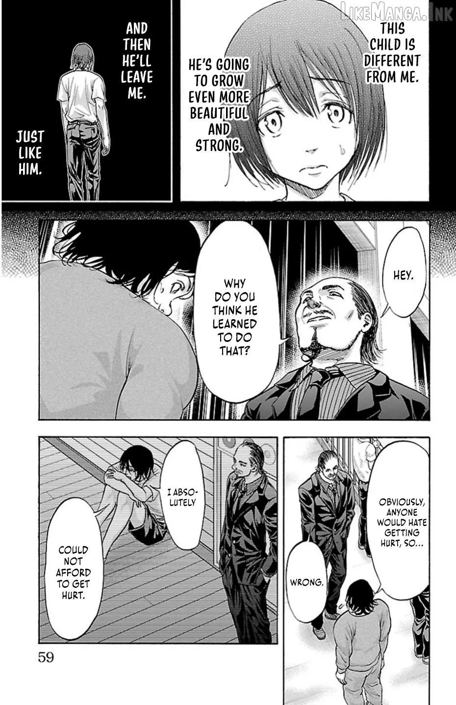 Harigane Service Chapter 71 page 15 - 