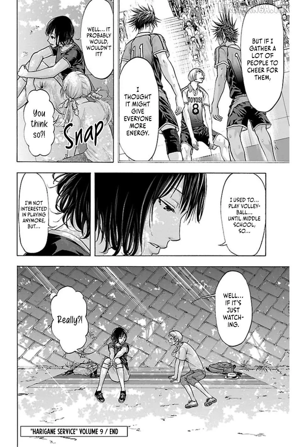 Harigane Service Chapter 77 page 19 - 
