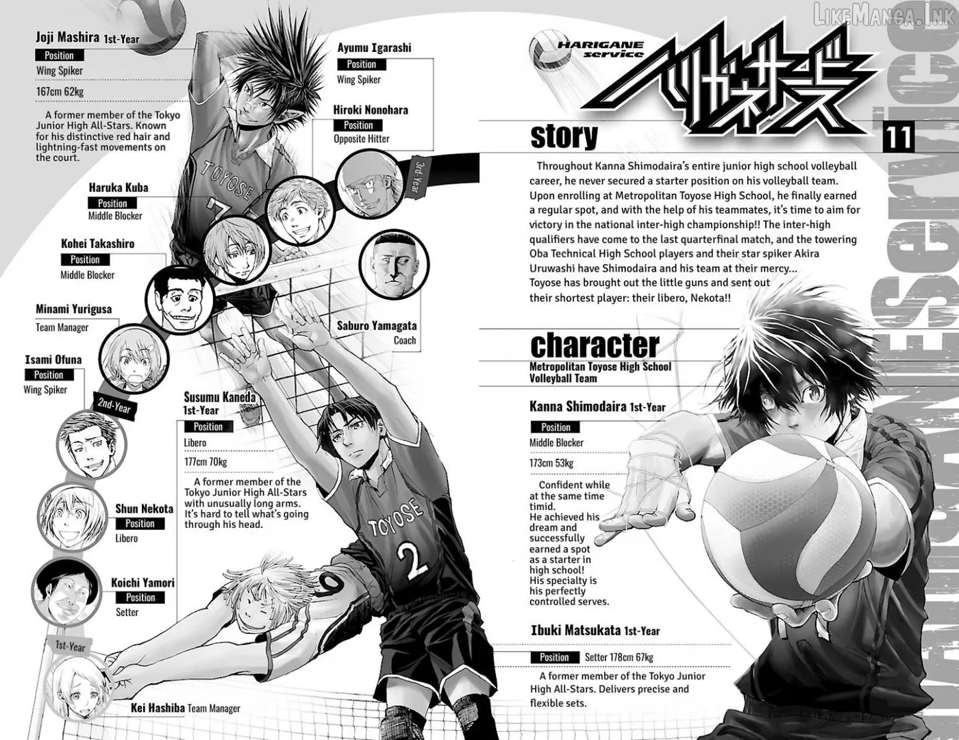 Harigane Service Chapter 87 page 4 - 