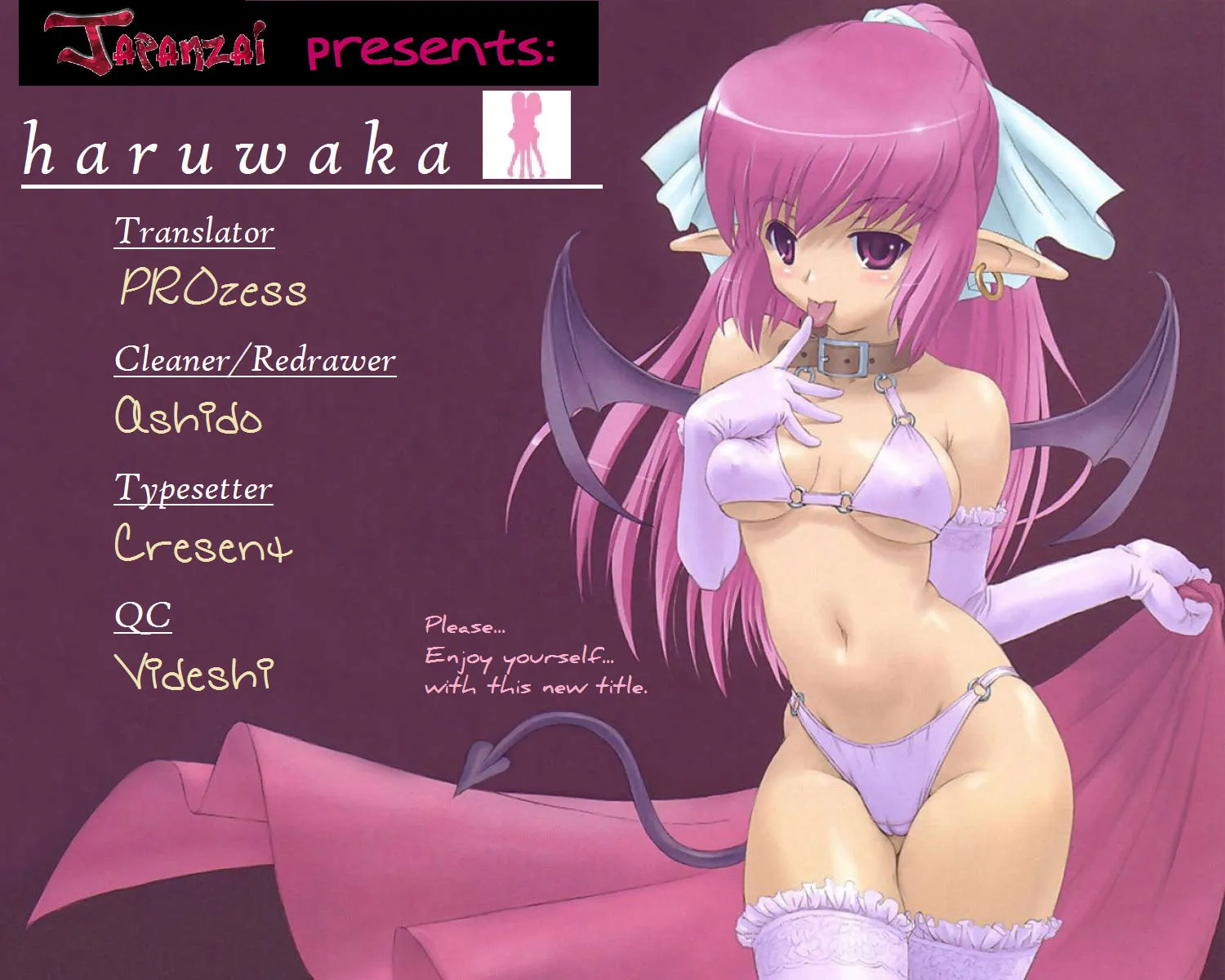 Haruwaka Chapter 8 page 1 - 