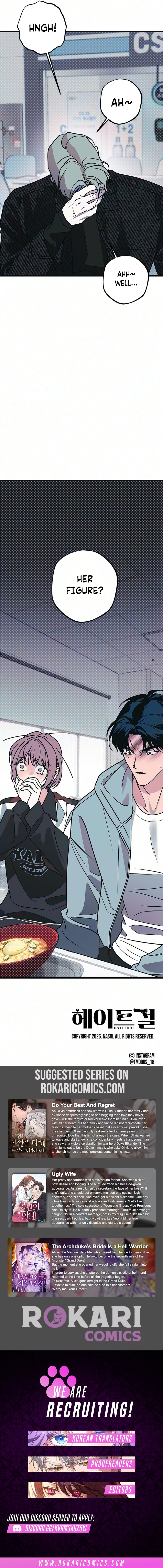 Hate Girl Chapter 16 page 17 - 