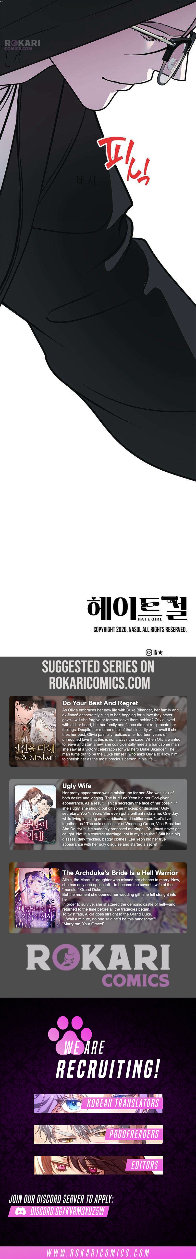 Hate Girl Chapter 23 page 19 - 