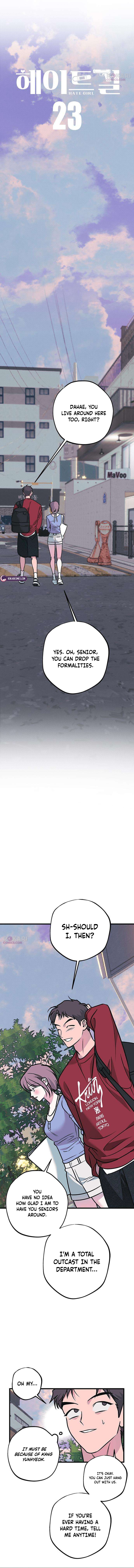 Hate Girl Chapter 23 page 3 - 