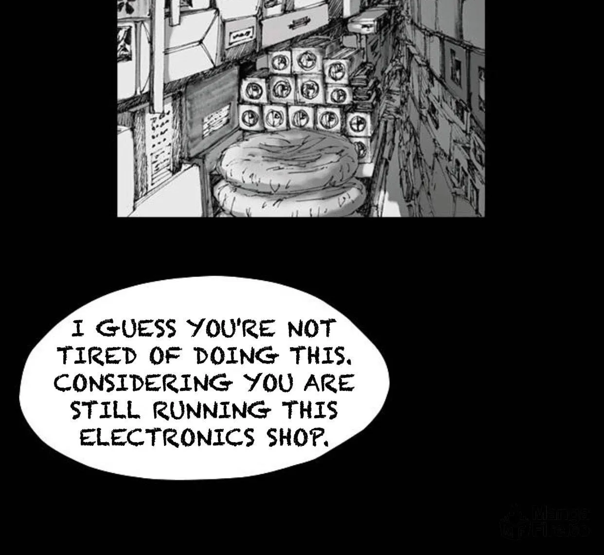 Haunted Electronics Shop Chapter 17 page 112 - 