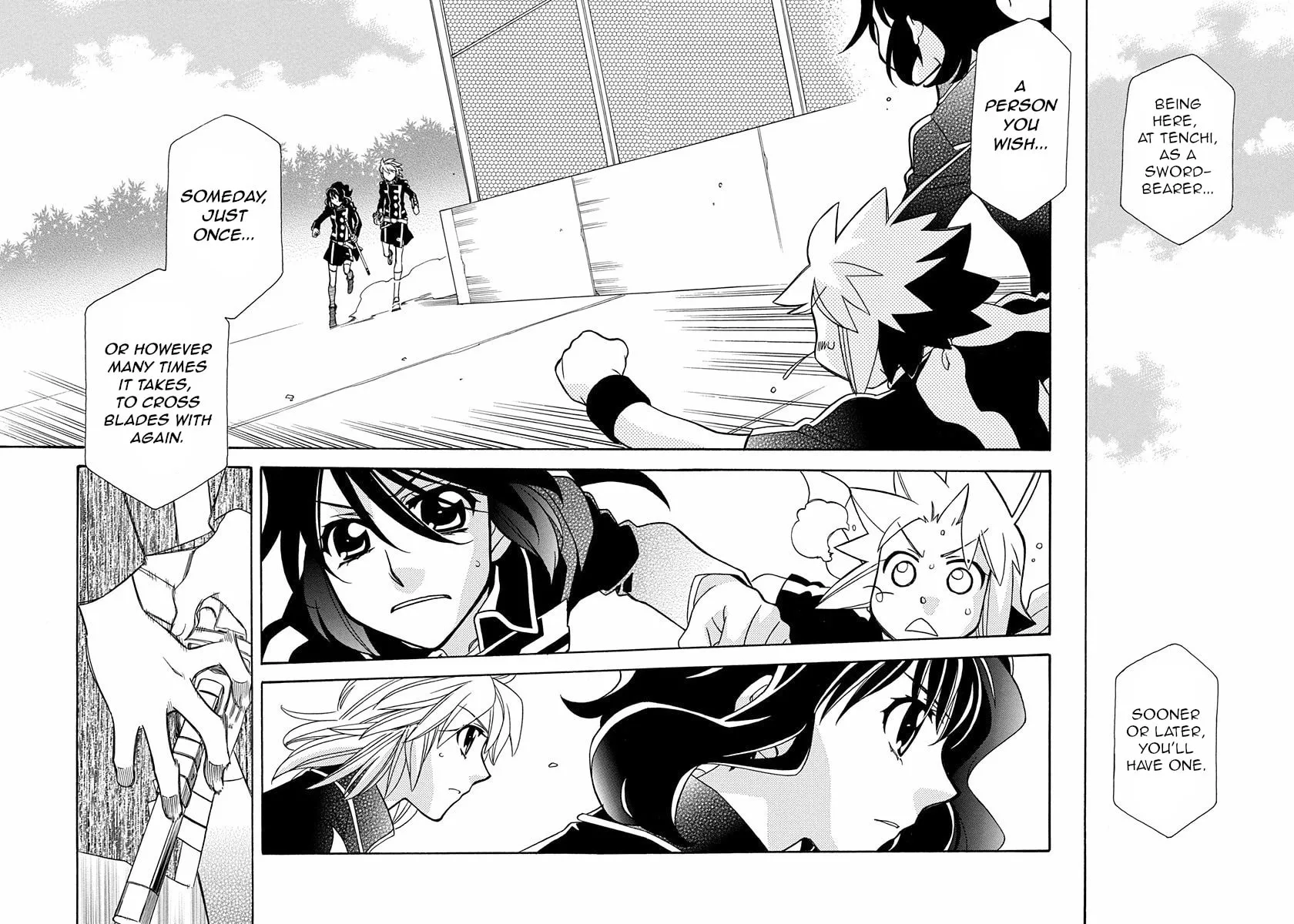 Hayate x Blade Chapter 100 page 22 - 