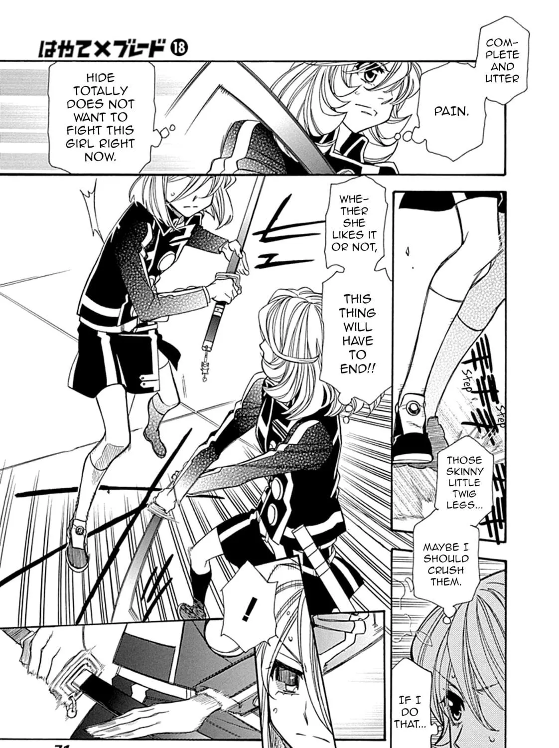 Hayate x Blade Chapter 104 page 35 - 