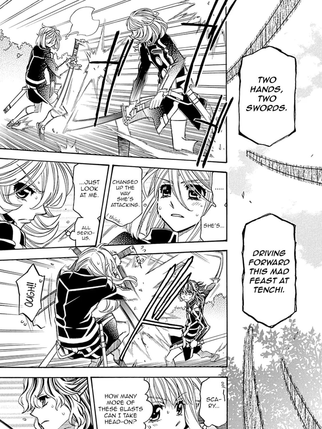 Hayate x Blade Chapter 105 page 57 - 