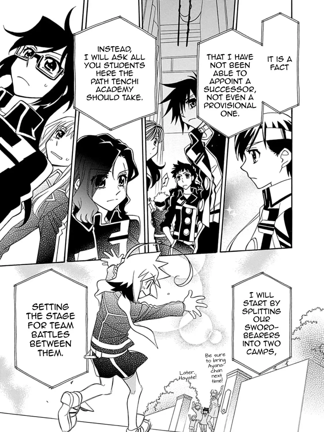 Hayate x Blade Chapter 109 page 21 - 