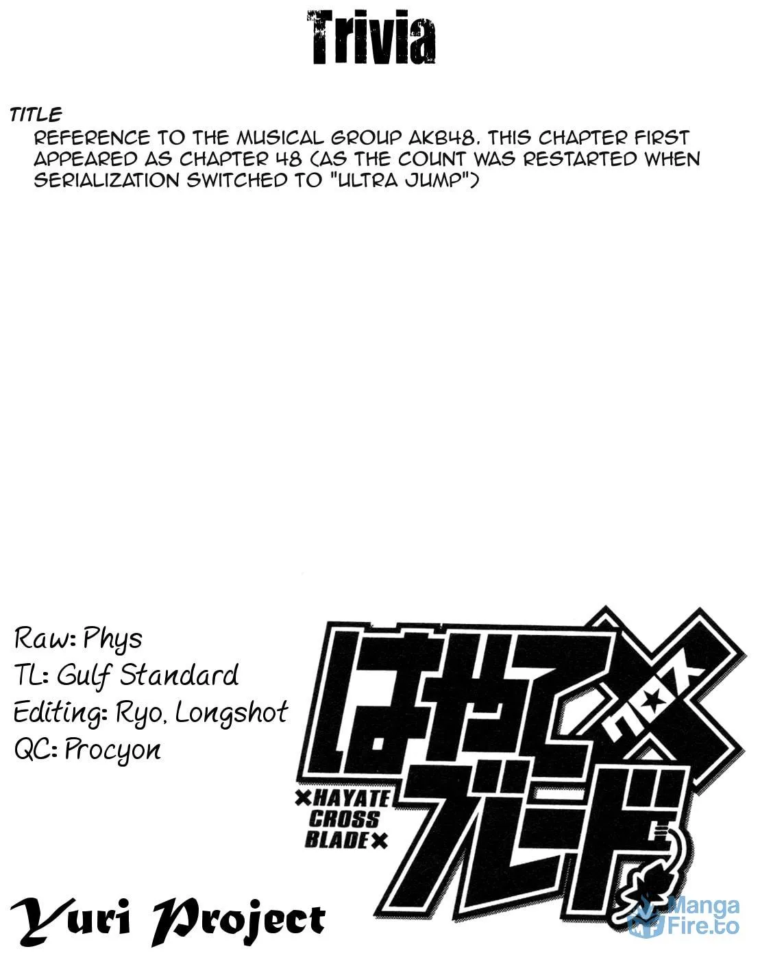 Hayate x Blade Chapter 98 page 33 - 
