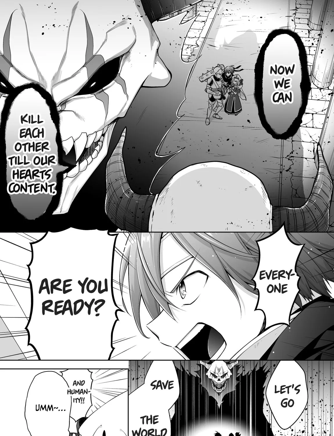 Healer-Chan Whose Urge To Urinate Is Steadily Increasing In The Middle of The Final Boss Fight Chapter 1 page 3 - 