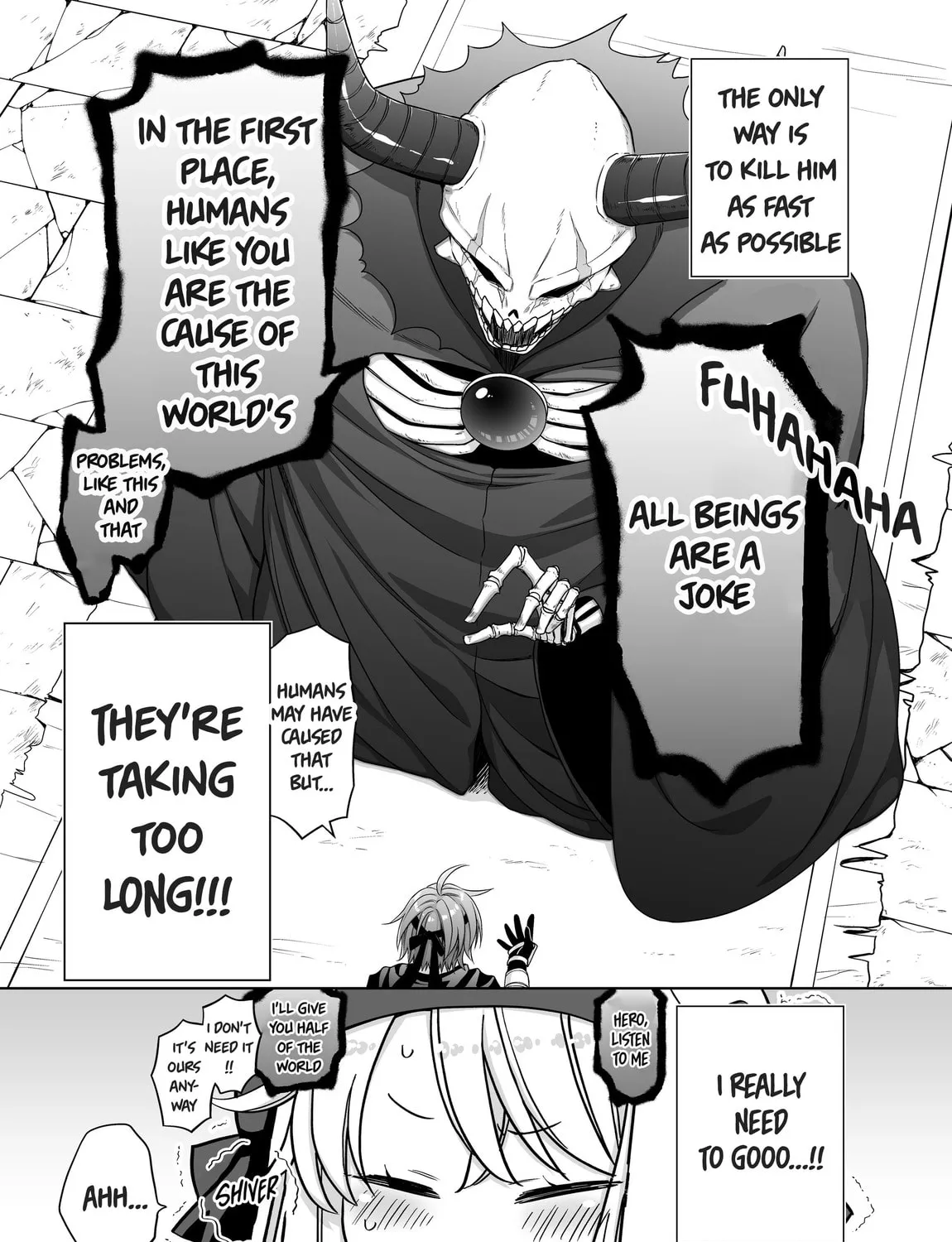Healer-Chan Whose Urge To Urinate Is Steadily Increasing In The Middle of The Final Boss Fight Chapter 2 page 3 - 